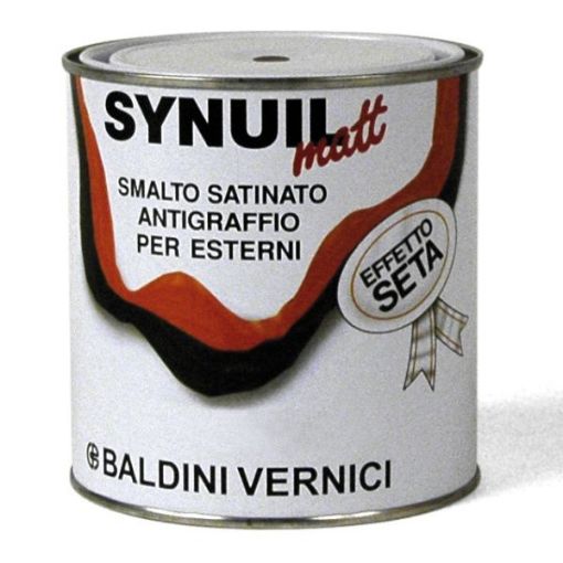 Immagine di SYNUIL MATT SMALTO SATIN LT. 0,750 BIANCO 900